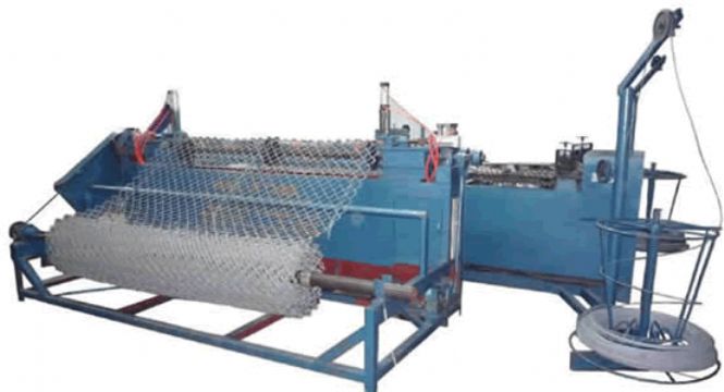 Chain Link Fence Machine